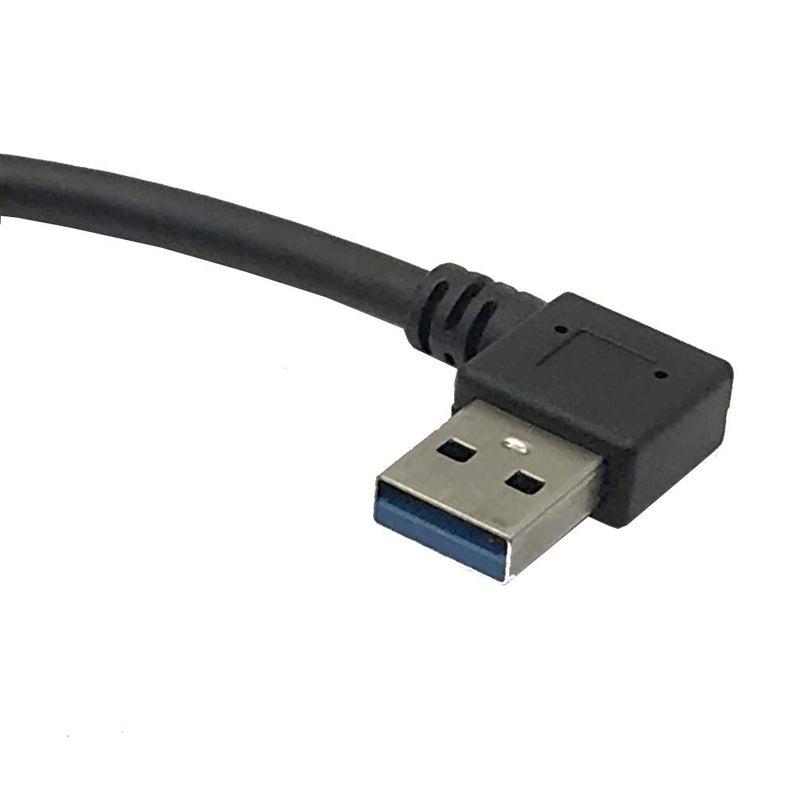 Seadream 2Pack SuperSpeed USB 3.0 Right Angle Male to Female Extension Cable - Right Angle - Image 4
